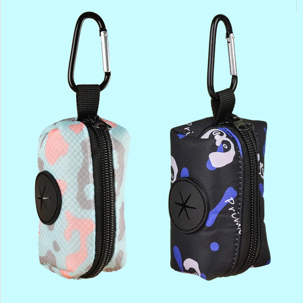 Economy 1pcs/2pcs dog poop bags with stylish design for quick cleanup ( no leash and waste bag)