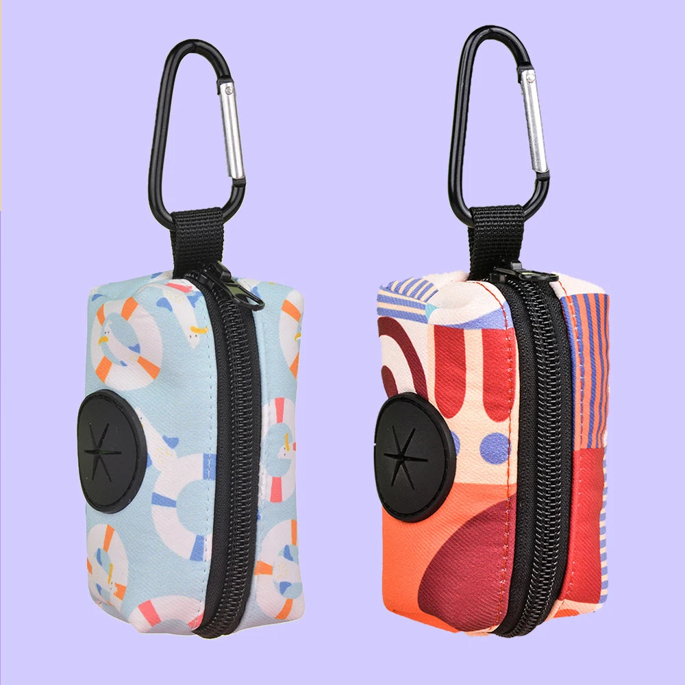Economy 1pcs/2pcs dog poop bags with stylish design for quick cleanup ( no leash and waste bag)