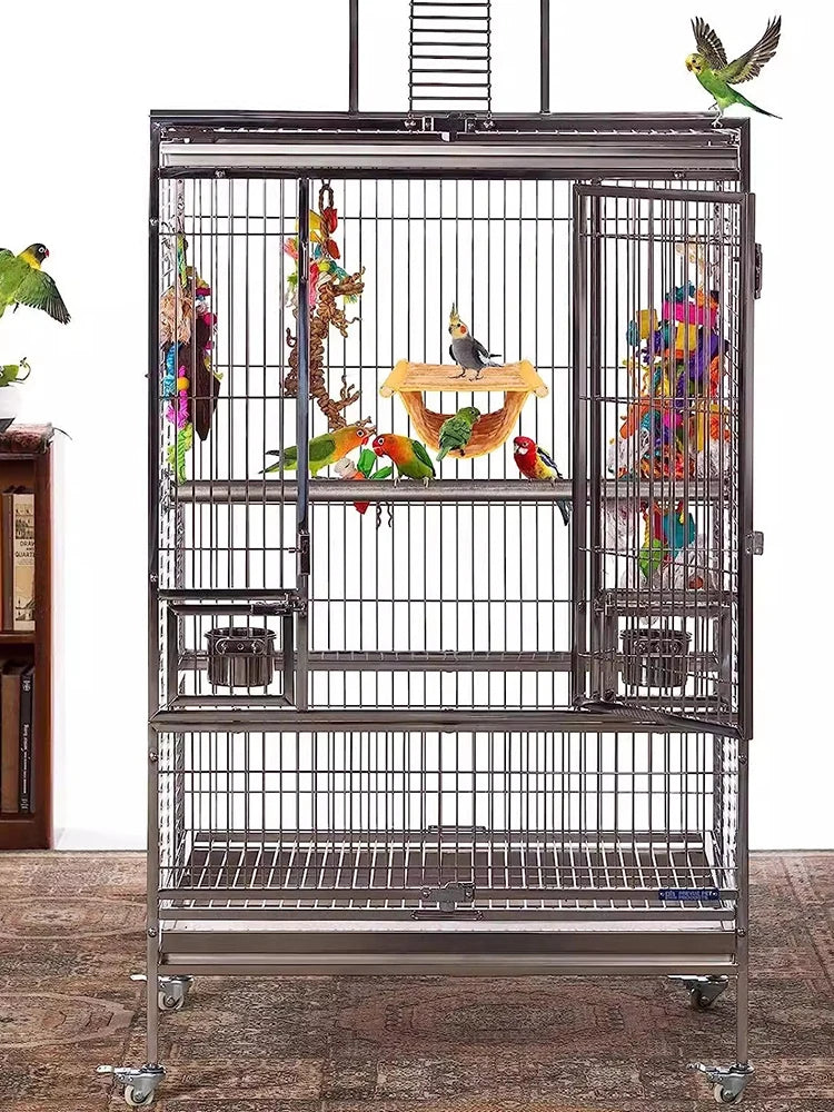 Parrot Hammock Bird Nest Peony Budgie Home Use Hanging Four-season Sleeping Nest Ventilation And Ventilation Bird Cage Swing