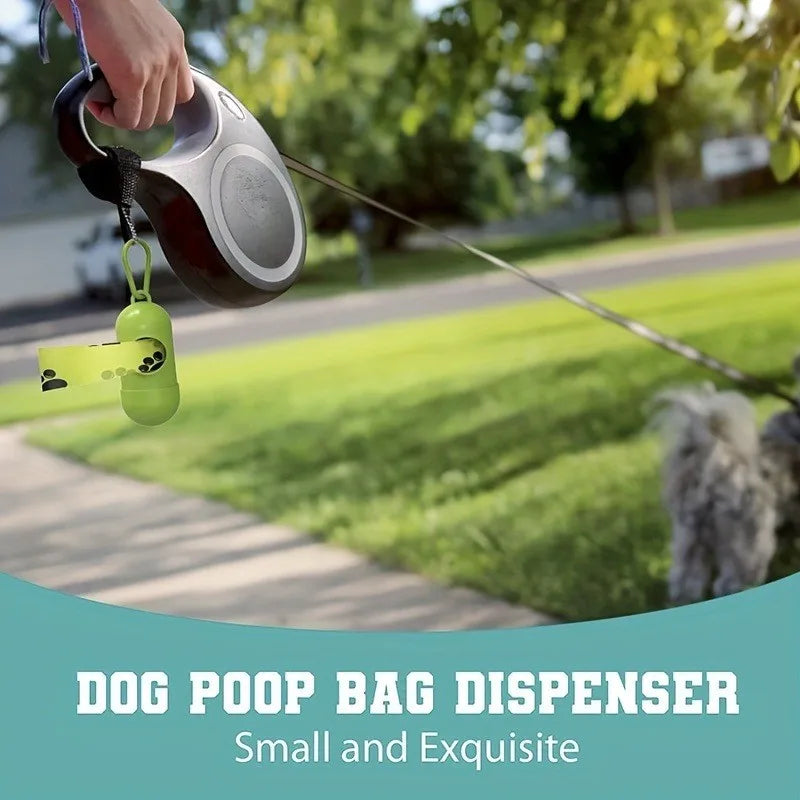 Eco-Friendly Pet Waste Bags - Biodegradable, Scented, Leakproof, for Dogs & Cats, Poop Bag Dispenser Included