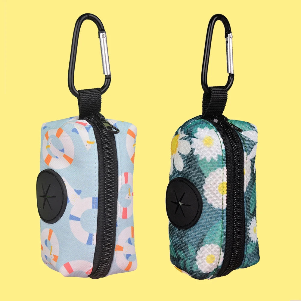 Economy 1pcs/2pcs dog poop bags with stylish design for quick cleanup ( no leash and waste bag)