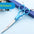Fenice Professional JP440C&VG10 Colorful 6.0 6.5 Inch Curved Grooming Scissors Pet Scissor for Dogs Cats