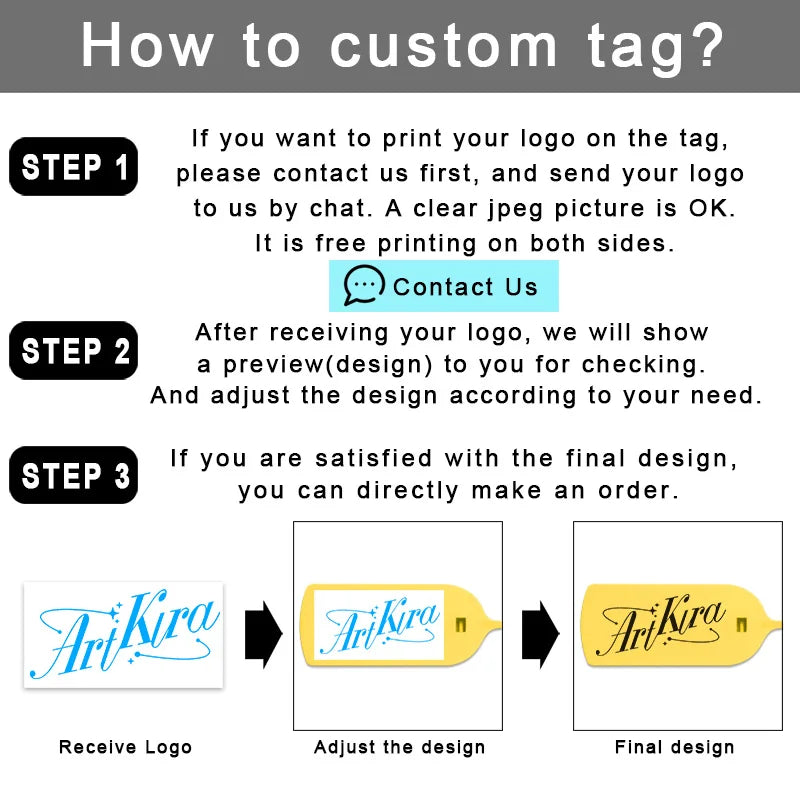 100Pcs Custom Clothing Hang Tags Personalized Plastic Security Print Garment Shoe Clothes Product Logo Gift Tag Label 200mm/7.8"