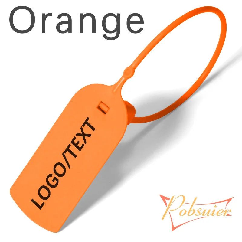 100Pcs Custom Clothing Hang Tags Personalized Plastic Security Print Garment Shoe Clothes Product Logo Gift Tag Label 200mm/7.8"