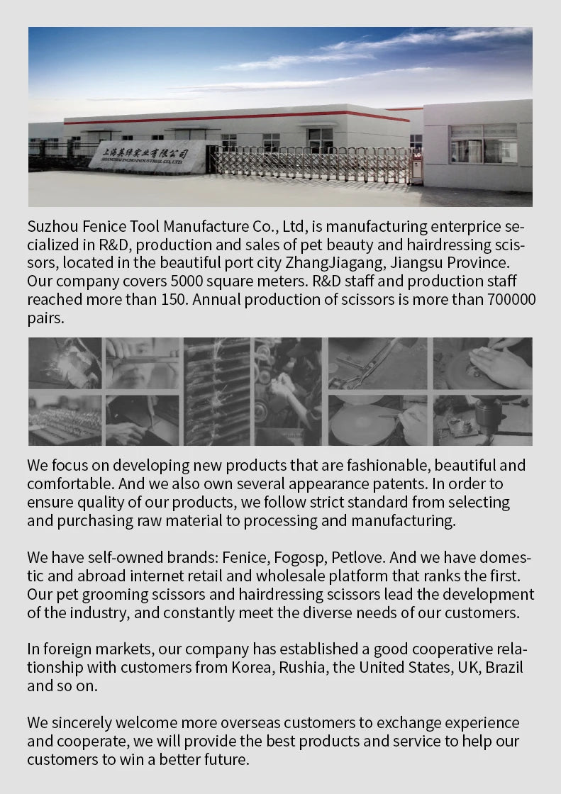 Fenice Pink Diamond Screw Pet Super Curved Scissors 45° 6.5/7.5inch Pet Dog Grooming Scissors Trimming Shear For Pet Beauticians