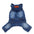 Pet Dog Jean Jumpsuit Pants Denim Cat Puppy Coat Jacket Spring/Summer Clothes Apparel 6 Sizes