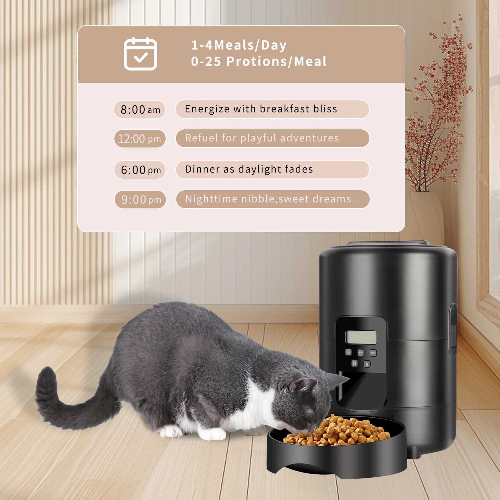 2L Camera Pet Feeder Timing Smart Automatic Feeder For Cats Dog Button WIFI APP Video Intelligent Dry Food Dispenser Dog Bowl