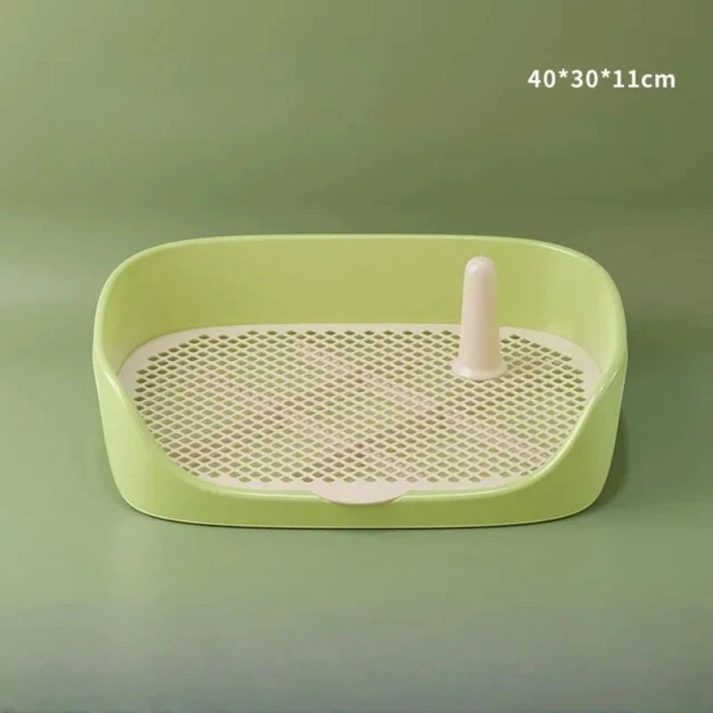 Pet Toilet for Small Dogs Cats Portable Dog Training Toilet Puppy Pad Holder Tray Pet Supplies Indoor Dog Potty Rabbit Toilets