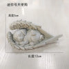 Pet Tombstone Dog Cat Tombstone Memorial Stone Personalized Memorial Stone Resin Statue Creative Angel Dog Cat Ornament