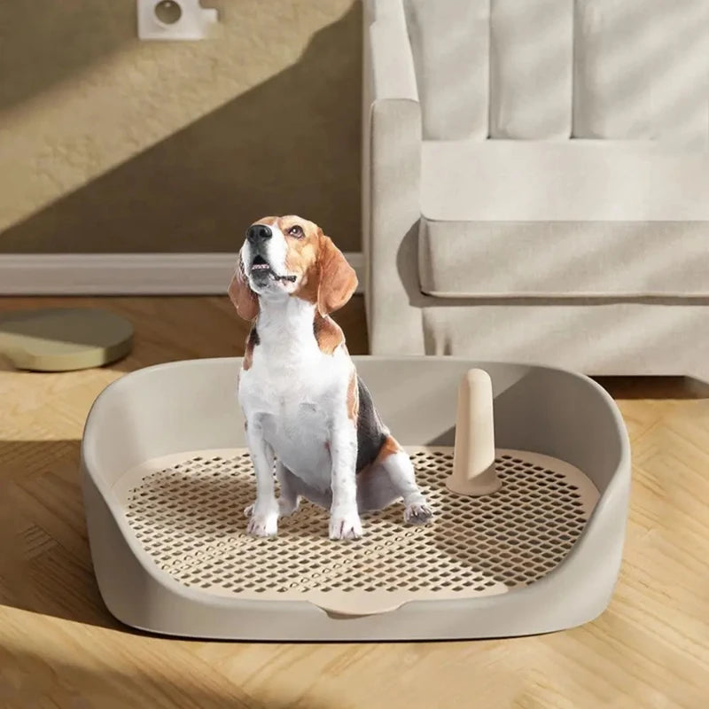 Pet Toilet for Small Dogs Cats Portable Dog Training Toilet Puppy Pad Holder Tray Pet Supplies Indoor Dog Potty Rabbit Toilets