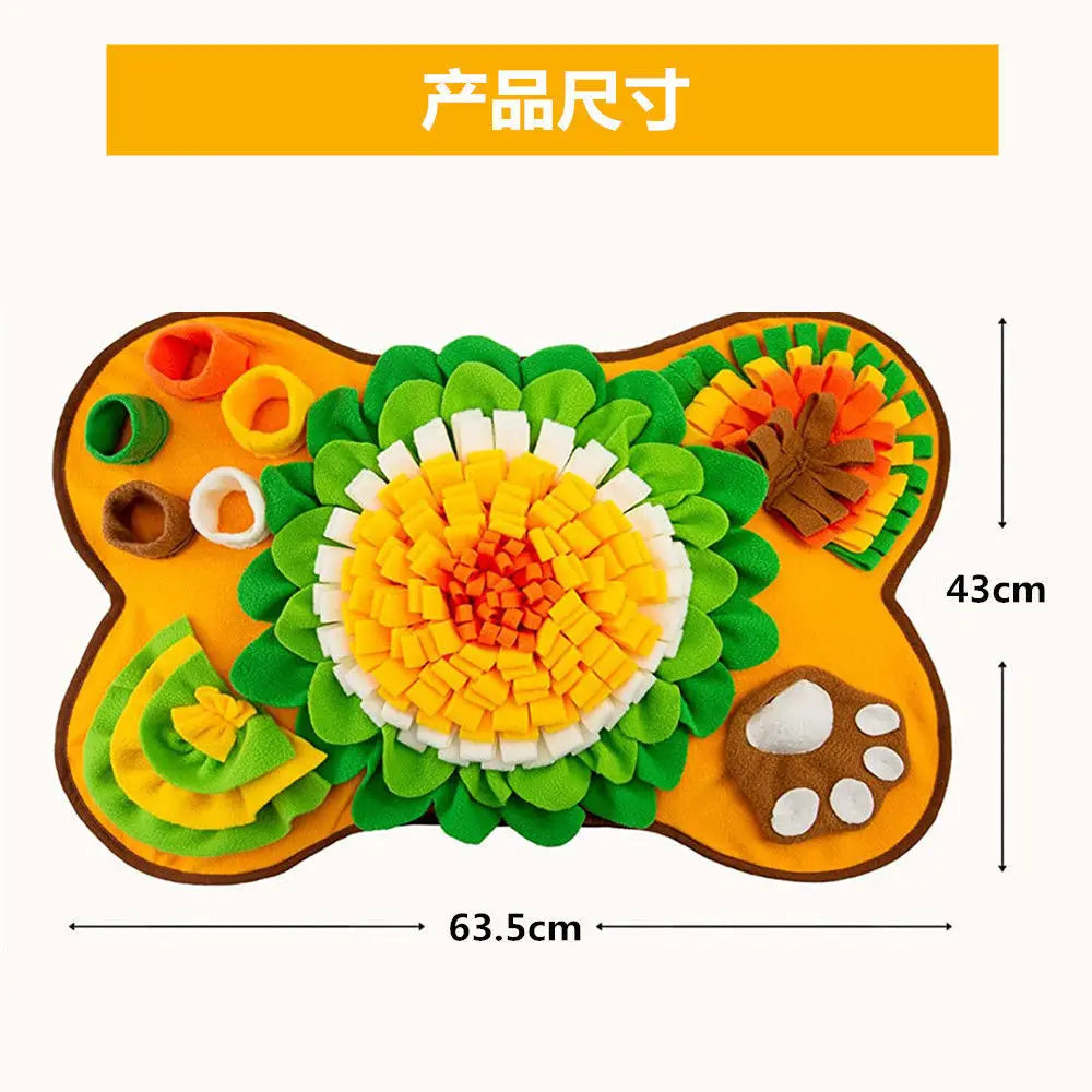 Pet Sniffing Pad Indoor Dog Walking Artifact Pet Sniffing Release Energy Treasure Hunting Blanket Slow Food Blanket Wholesale