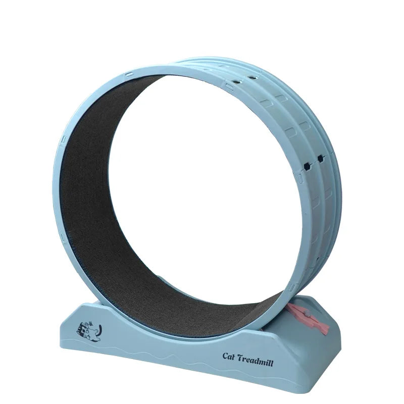 Large Size Pet Treadmill PP Material Silent Running Wheel Cat Exercise Wheel Multiple Safety Design for Cats And Small Dogs Use