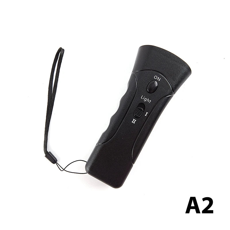 1PC Pet Dog Repeller Anti Barking Stop Bark Training Device Trainer LED Ultrasonic Anti Barking Ultrasonic Without Battery