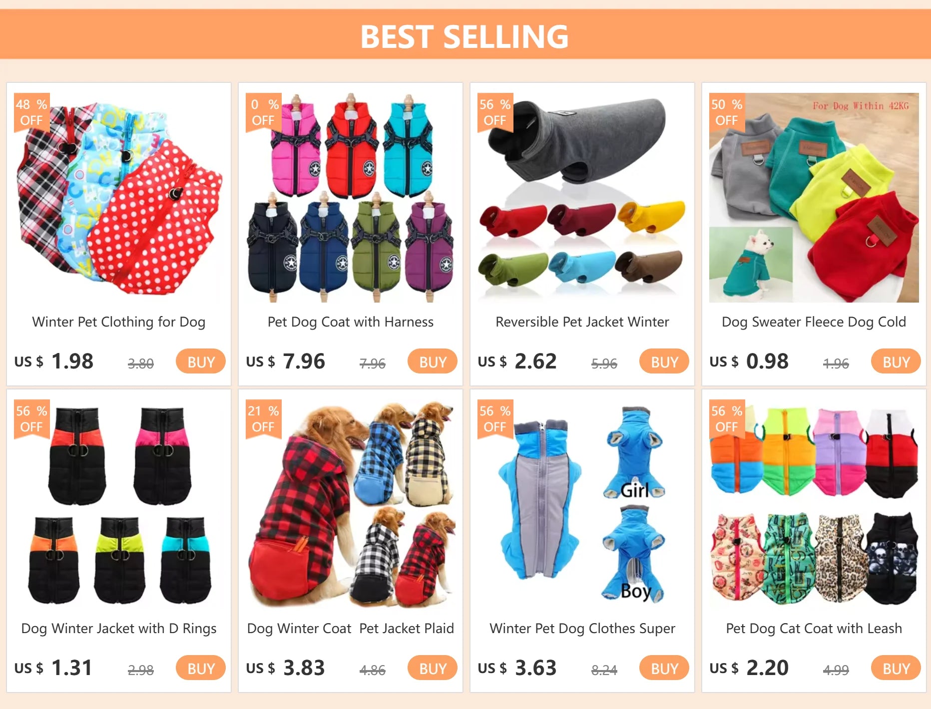 Dog Winter Coat  Pet Jacket Plaid Reversible  Vest Cold Weather Dog Clothes Pet Apparel for Small Medium Large Dogs