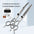 Fenice 6.5/7.0/7.5 Inch Pet Grooming Scissors Set Dog Hair Trimming Shears Cutting Thinning Curved Scissor Kit for Family Use