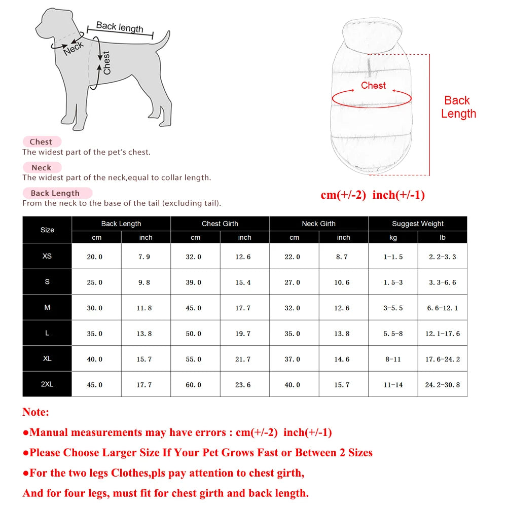 Reflective Pet Clothing Winter Reversible Fleece Dog Apparel For Small Medium Dogs Cats Waterproof Puppy Jacket Coat Chihuahua