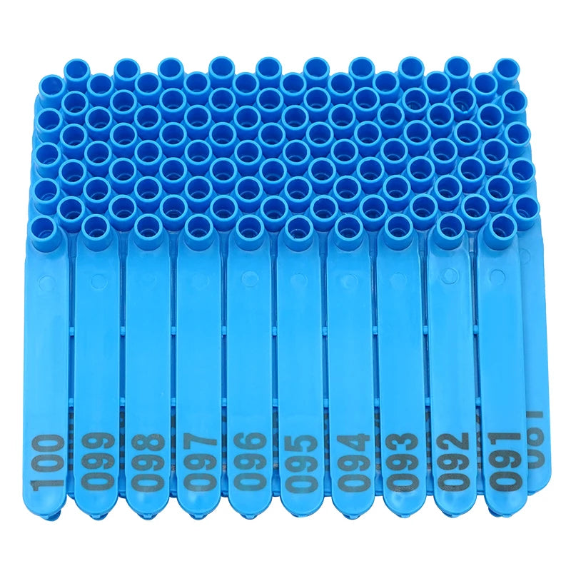 1Set Livestock Animal Goat Ear Tag Pliers Dog Rabbits Sheep Ear Tags Nylon Material Sheep Laser Ear Tag N0.001-1000