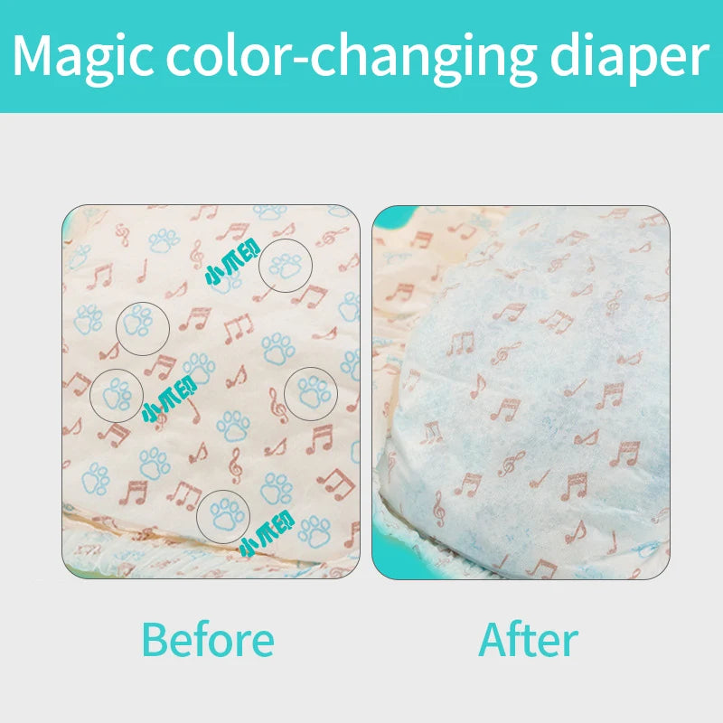 Female Dog Diaper Super Absorption Pet Menstrual Physiological Pants Leakproof Nappies Pants Breathable Puppy Short Dog Supplies