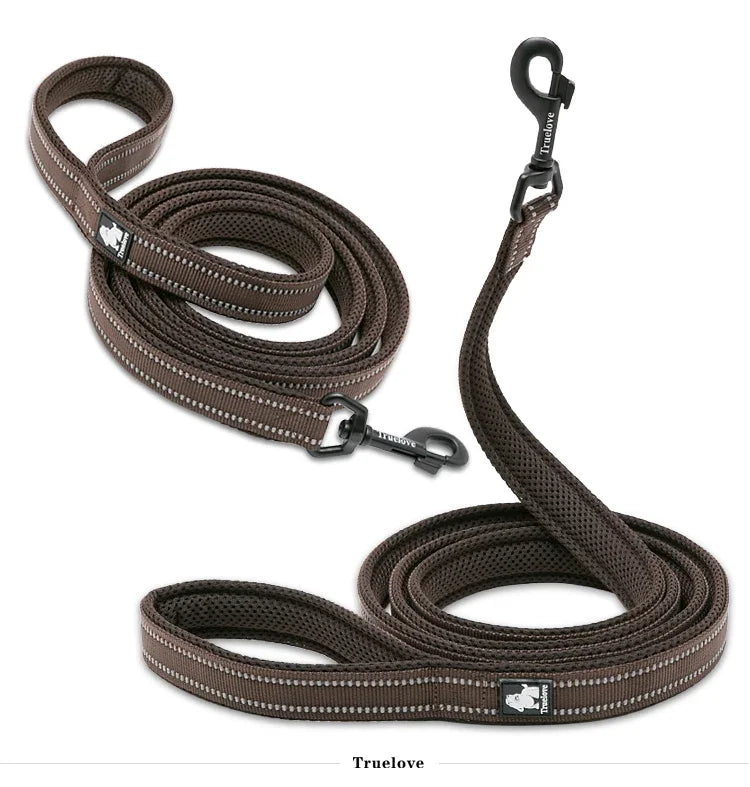 Truelove Pet Dog Leash Reflective Nylon Webbing Zinc Alloy Hook Suitable For Small And Large Dogs 110/200CM Length Products