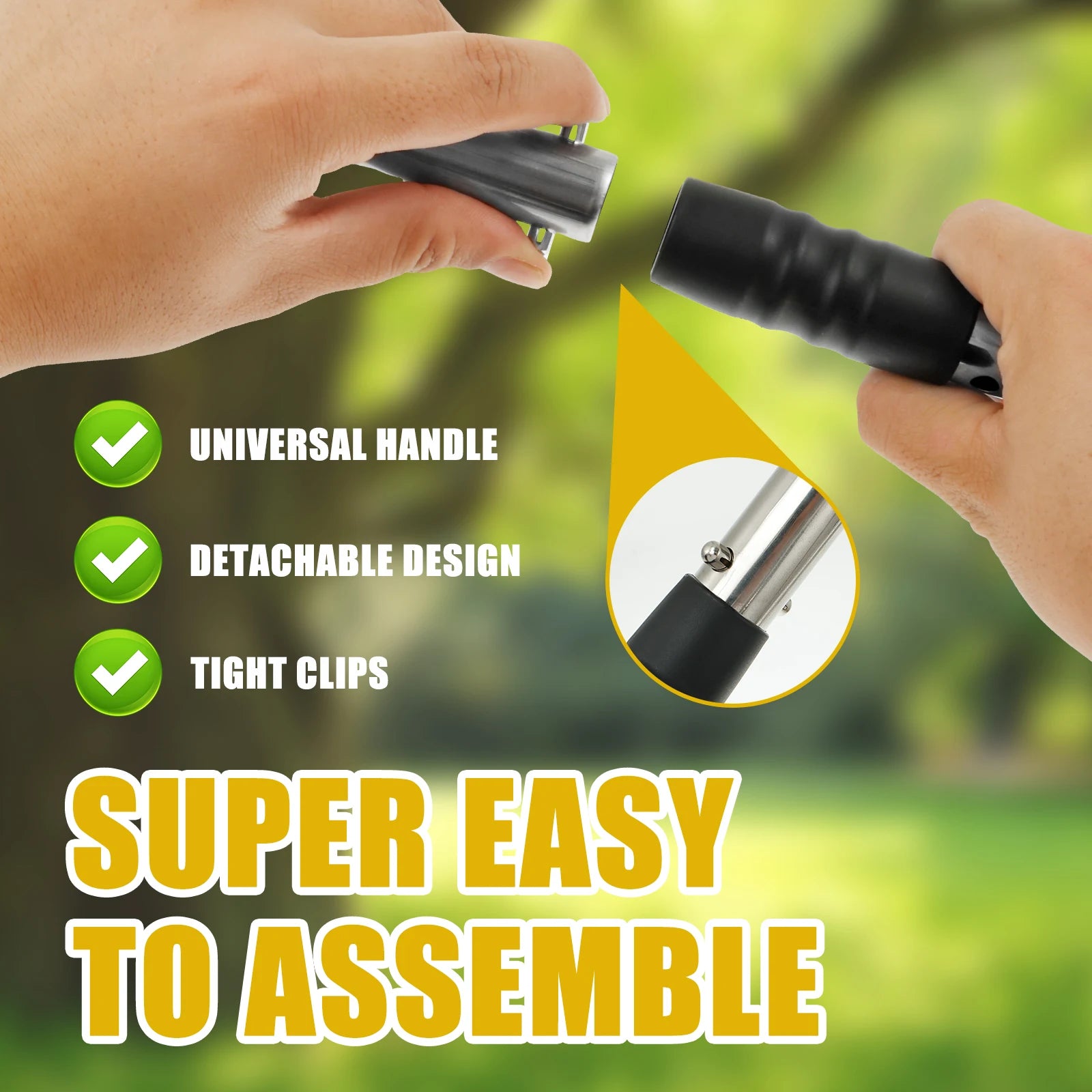 2/3Pcs Pet Pooper Scooper Set with Long Handle Multifunctional Metal Tray Rake Spade Dog Poop Picker For Pet Waste Removal