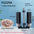 Black Aquarium Filter With Pump For Fish Tank Air Pump Skimmer Biochemical Sponge Filter Aquarium Bio Filters Filtro Aquario