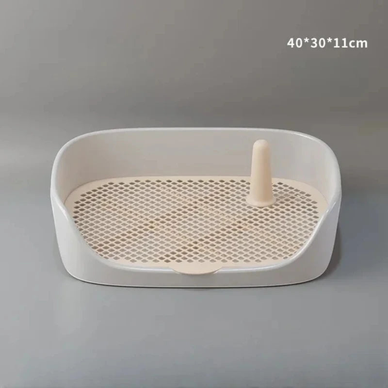 Pet Toilet for Small Dogs Cats Portable Dog Training Toilet Puppy Pad Holder Tray Pet Supplies Indoor Dog Potty Rabbit Toilets