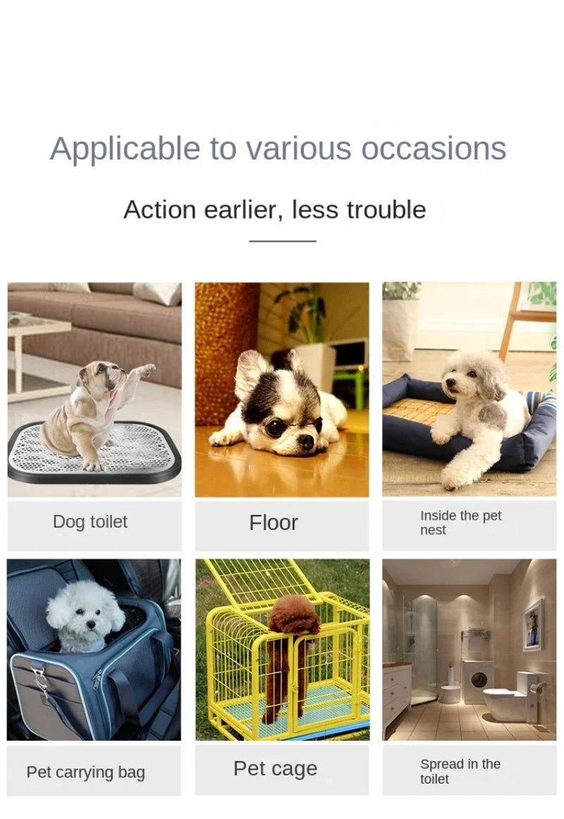 100/50/40/20PCS Pet Diaper Pads Absorbent Odor-Control Quick Dry Puppy Dog Training Pee Mats Pet Supplies Dog Toilet Disposable