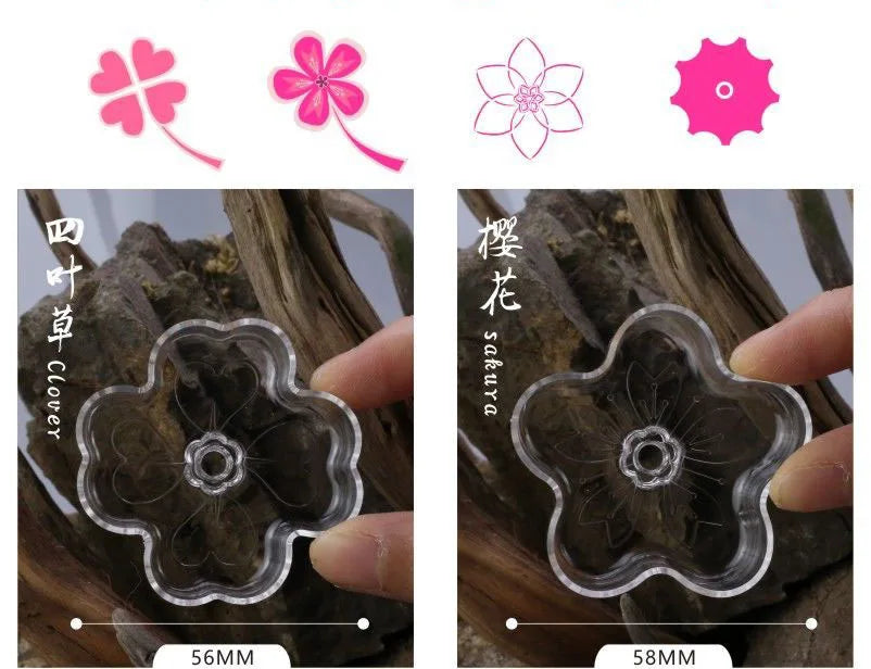 Aquarium Feeding Tray Clear Fish Shrimp Food Feeder Tube Dish Shrimp Bowl Feeding Ring Fish Tank Decoration Accessories