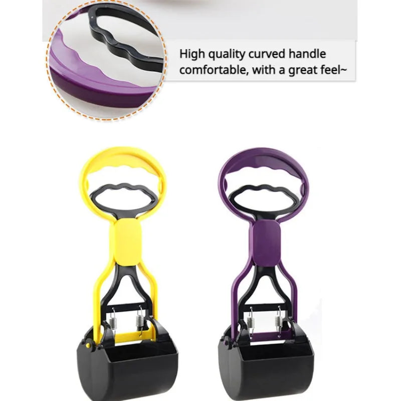New Dog Poop Picker Extra Long Handle Large Collapsible Scooper Outdoor Dog Walking Cleaning Tool Feces Collector Pet Products