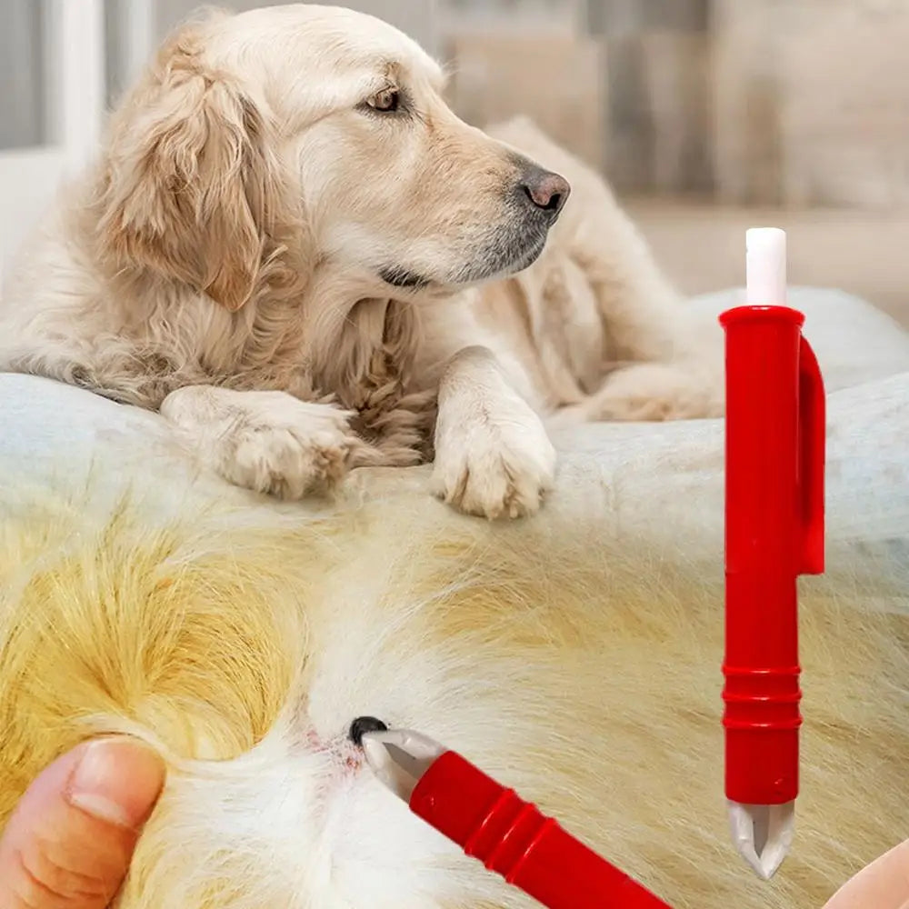 One Set Tick Remover Tool Effortlessly Ticks Fleas Remover Convenient Tick And Flea Remover Pet Cat Dog Tick Clamp Pet Supplies
