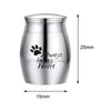 500ML Pet Cremation Memorial Urn Retain Memories Burial Keepsake for Funeral Box Pet Cremation Urn Kittens Puppy Keepsake