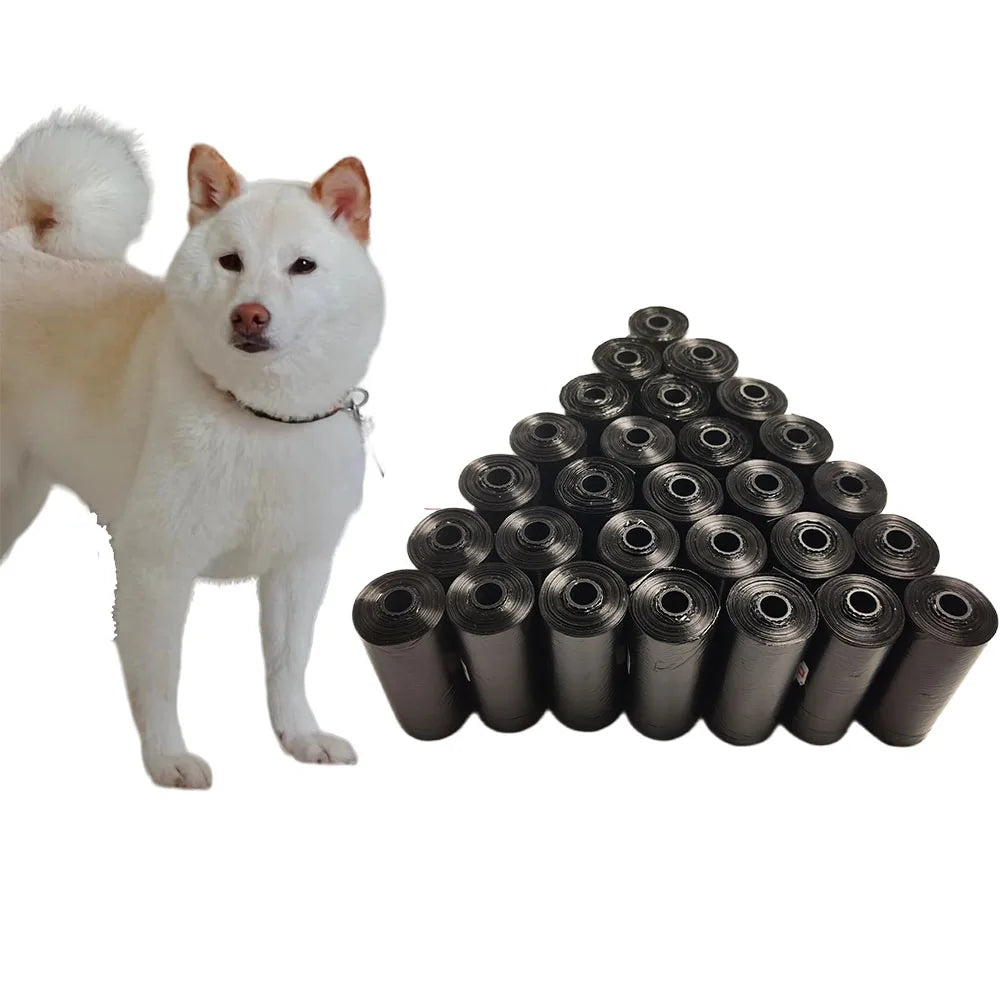 10/30/50/100 rolls EPI Biodegradable Dog Poop Bags Outdoor Home Eco Pet Waste Bag with Breakpoint Design Pet Poop Clean bag