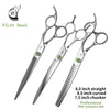 Crane 8 Inch Professional Pet Scissors Set Dog Grooming Scissor VG10 Steel Kit High-end Straight Curved Chunker Thinning Shears
