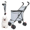 Multifunctional Cart Folding Portable  Durable Lightweight Market Purchase Bag Trolley,Pet Stroller,For Picnic