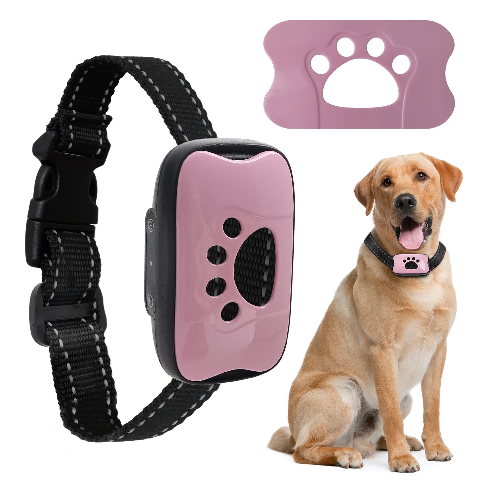 Electric Dog Training Collar Waterproof Dog Bark Collar USB Rechargeable Anti Barking Device Pet Dogs Accessories