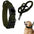 AirTag Tactical Dog Collar, with AirTag Holder and Handle Military Dog Metal Buckle Adjustable GPS Collar for Medium Large Dogs