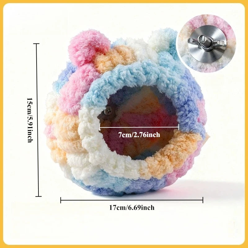 2025 Parrot Breeding Nest Versatile Winter Bird House Hanging Hammock Cage Accessories Breathable Warm Parrot Cage Nid Oiseaux