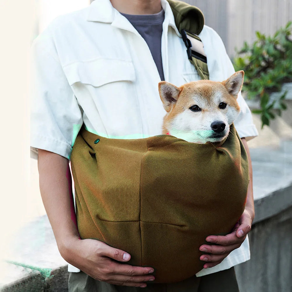 Pet Comfortable Dog Bag Pet Crossbody Shoulder Big Bag Outdoor Travel Portable Cat Puppy Sling Carrier Bag For Small Medium Dogs