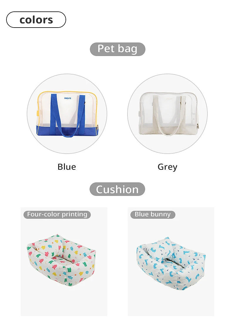 Pet Carrier Backpack, Breathable Travel Backpack for Small Dog Cat, Outdoor Comfort Carrier