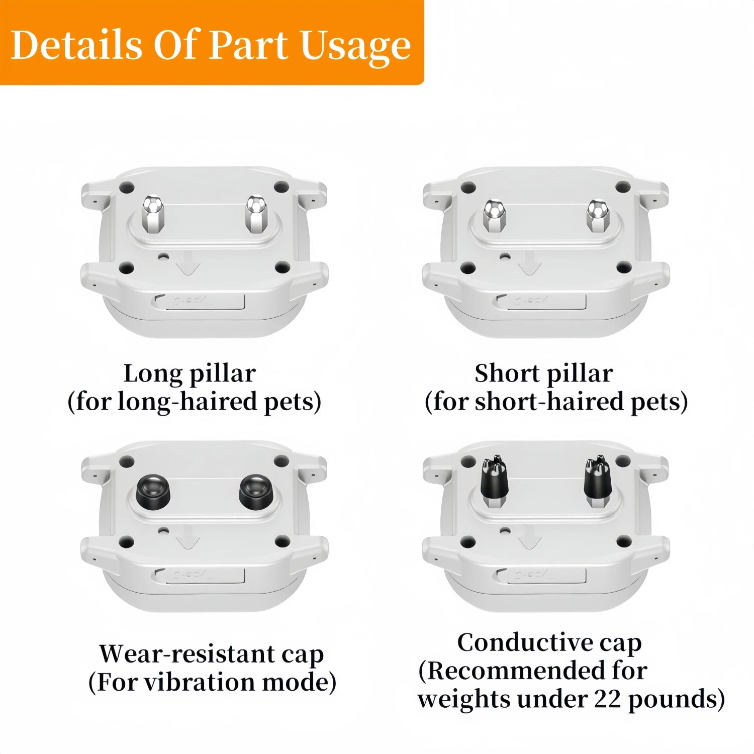 YHLC Automatic Anti Barking Dog Collar, Rechargeable Bark Stopper, Stop Barkin, Electric Training Collar for Dog