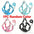 Dog Harness Leash Set for Small Medium Dog Cat Chest Strap Reflective Dog Clothes Vest Set Chihuahua Outdoor Walking Pet Supplie