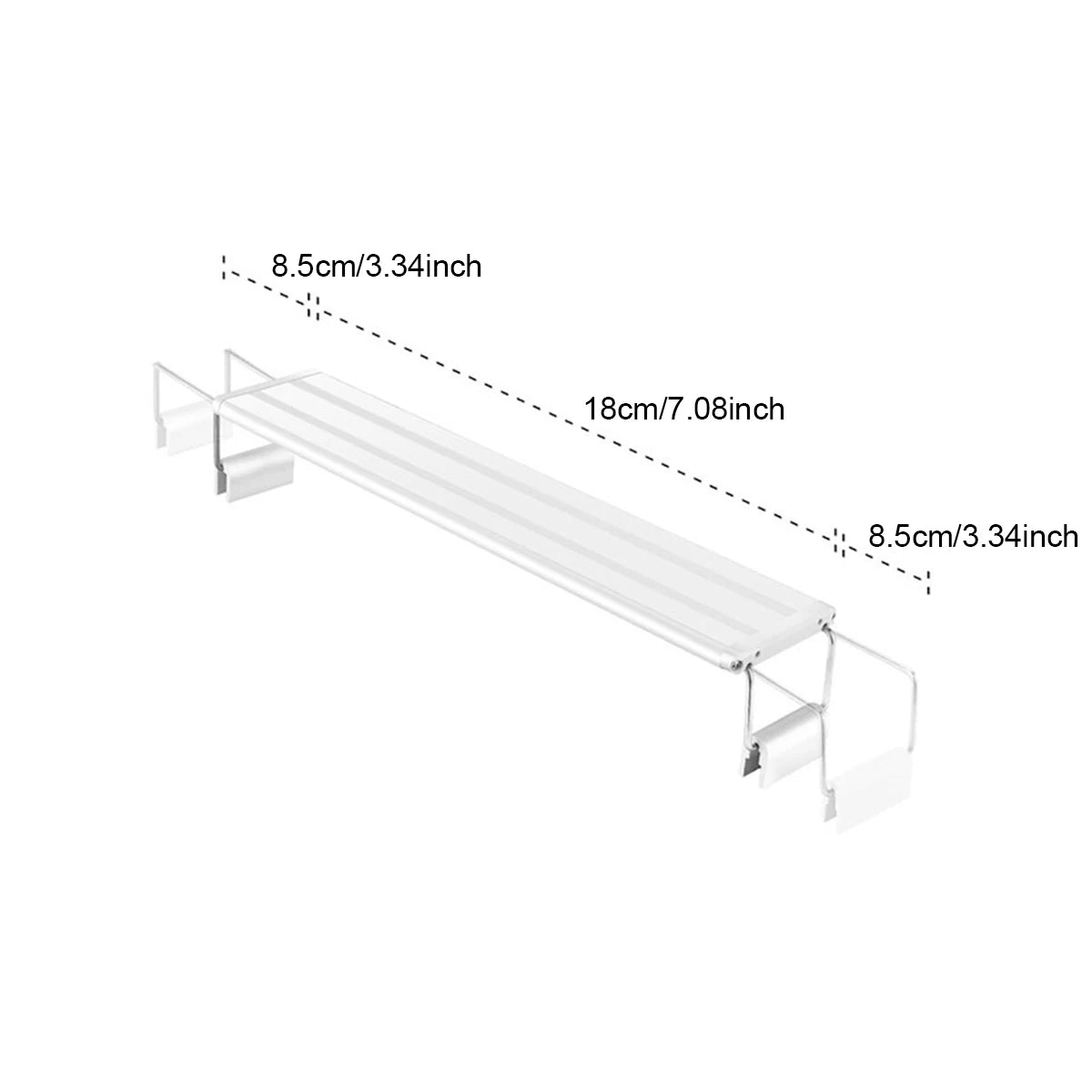 Extensible LED Fish Tank Light Color Changeable RGB Aquarium LED Light Aluminum Bar Full Spectrum Aquatic Plant Grow Lamp Decor