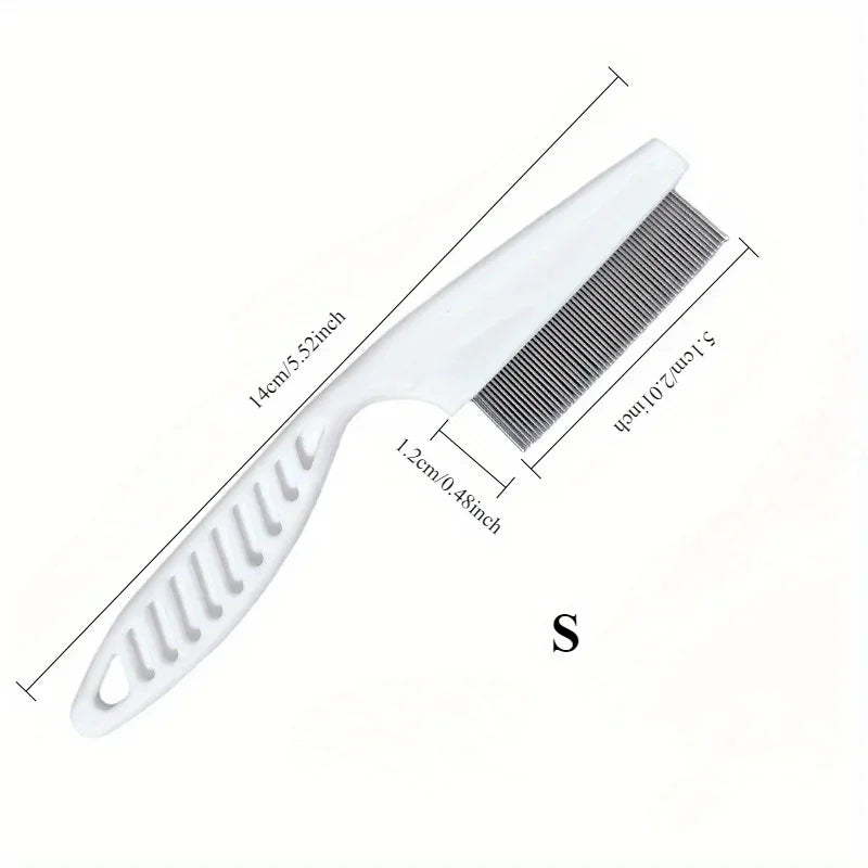 1 pet flea removal comb dog cat comb flea comb beauty comb hair removal pet comb pet teeth hair removal comb