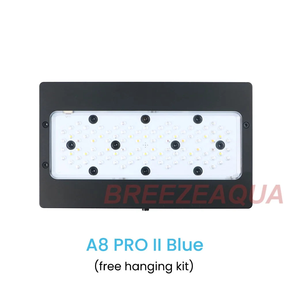 A8pro Blue II Max  240W Full Spectrum WiFi APP Controlled Coral LED Light Reef Marine Aquarium Light with CREE LED Beads