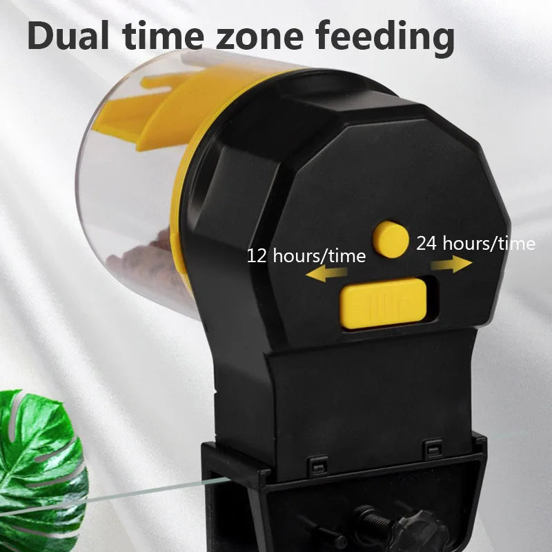 Automatic Fish Tank Feeder Intelligent Timing Automatic Feeder Aquarium Goldfish Feeder Large Capacity Goldfish Aquarium Feeder