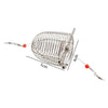 Shrimp Feeding Dish Stainless Steel Shrimp Bowls Feed Dish Metal Container Bait Cage Fish Tank Accessories for Shrimp Foods