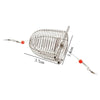 Shrimp Feeding Dish Stainless Steel Shrimp Bowls Feed Dish Metal Container Bait Cage Fish Tank Accessories for Shrimp Foods
