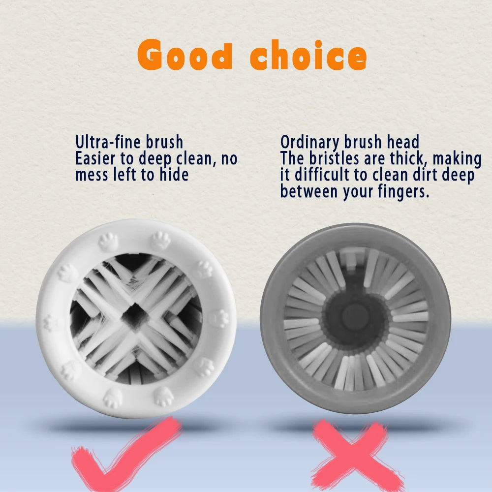 Pet Foot Washing Cup Dog Out Cleaning and Grooming Paw Washing Artifact Intelligent Automatic Foot Washing and Foot Bath Cup Too