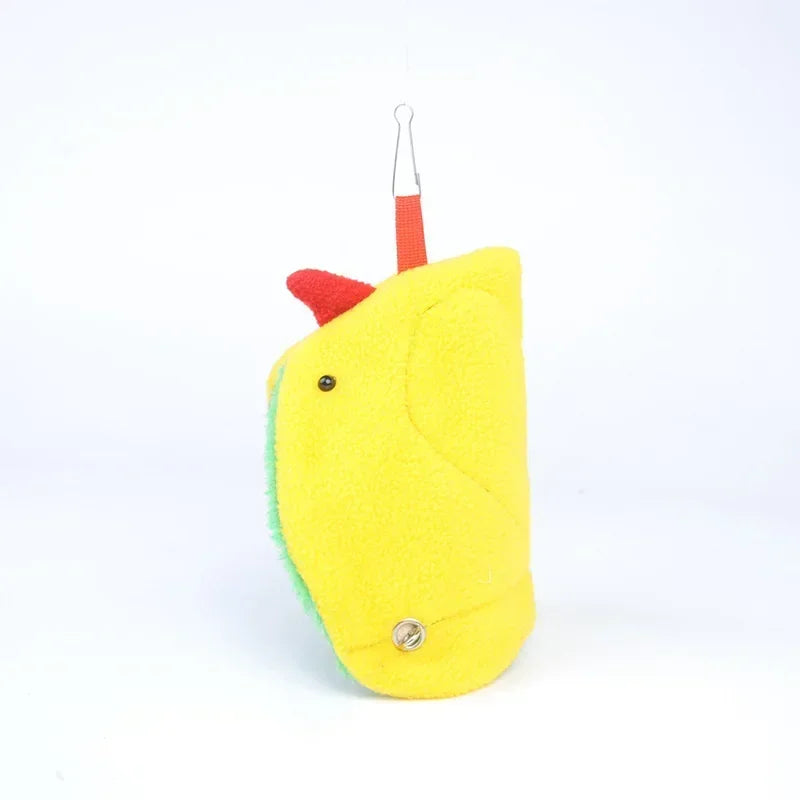Warm Bird Shawl Nest Corner Parrot Blanket Pet Small Animal Hanging Tent Cage Decoration for Parakeet Lovebird Cockatiel