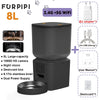 Furpipi 8L Smart Automatic Cat Feeders with 1080P HD Camera 5G WiFi Pet Feeder Tuya APP Control Smart Dog Cat Kibble Dispenser